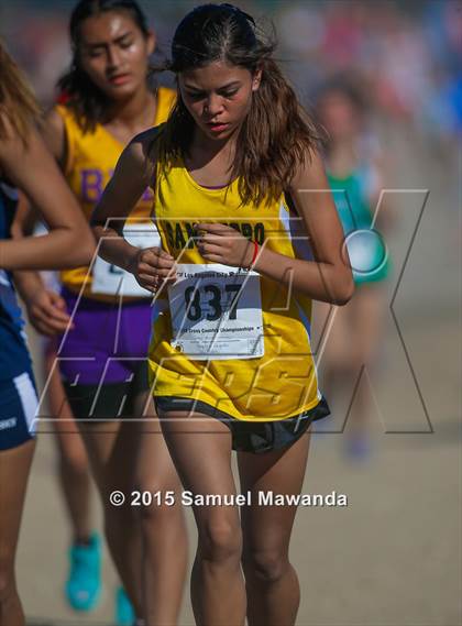 Thumbnail 1 in  CIF LACS Cross Country Championships (Girls) photogallery.