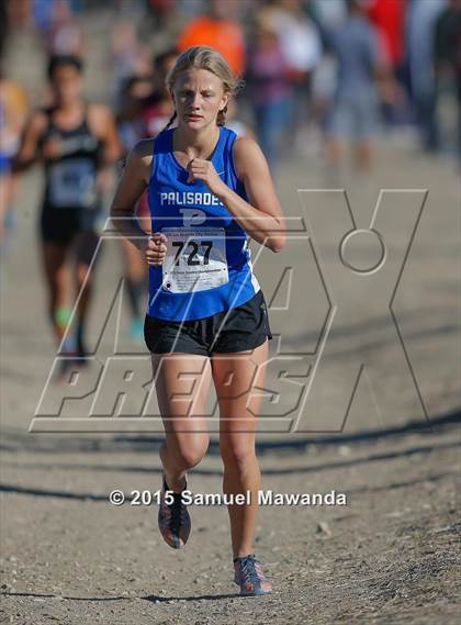Thumbnail 2 in  CIF LACS Cross Country Championships (Girls) photogallery.