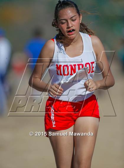 Thumbnail 2 in  CIF LACS Cross Country Championships (Girls) photogallery.