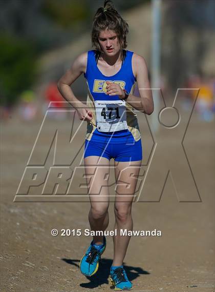 Thumbnail 3 in  CIF LACS Cross Country Championships (Girls) photogallery.