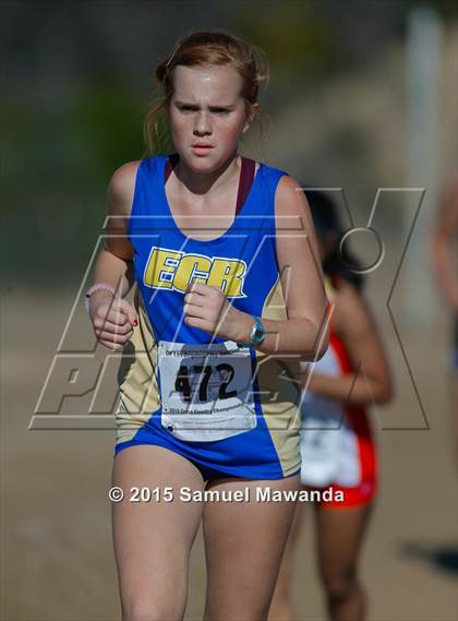 Thumbnail 1 in  CIF LACS Cross Country Championships (Girls) photogallery.