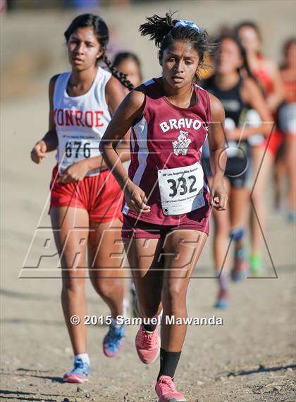 Thumbnail 2 in  CIF LACS Cross Country Championships (Girls) photogallery.
