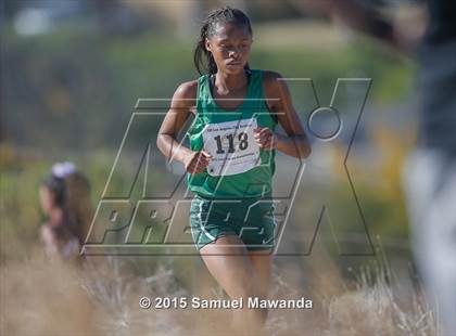 Thumbnail 1 in  CIF LACS Cross Country Championships (Girls) photogallery.