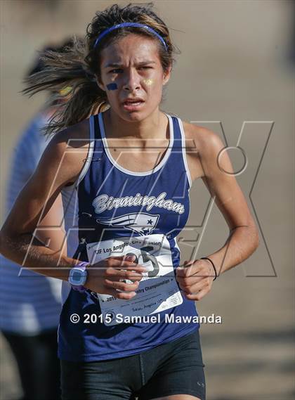 Thumbnail 3 in  CIF LACS Cross Country Championships (Girls) photogallery.