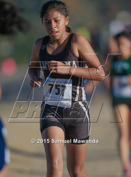 Thumbnail 3 in  CIF LACS Cross Country Championships (Girls) photogallery.