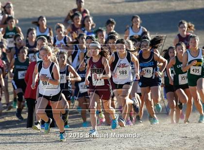 Thumbnail 2 in  CIF LACS Cross Country Championships (Girls) photogallery.
