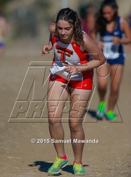 Thumbnail 2 in  CIF LACS Cross Country Championships (Girls) photogallery.