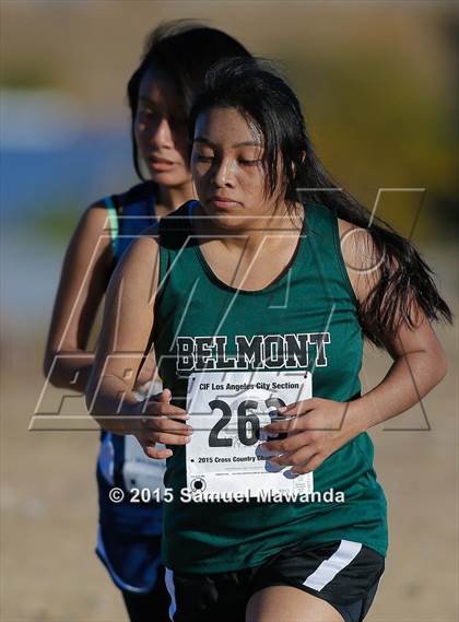Thumbnail 1 in  CIF LACS Cross Country Championships (Girls) photogallery.
