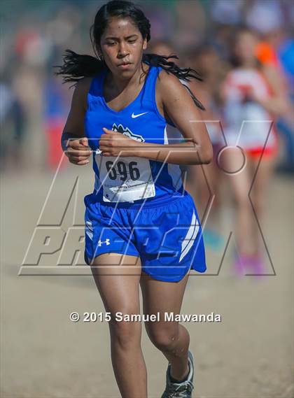 Thumbnail 1 in  CIF LACS Cross Country Championships (Girls) photogallery.