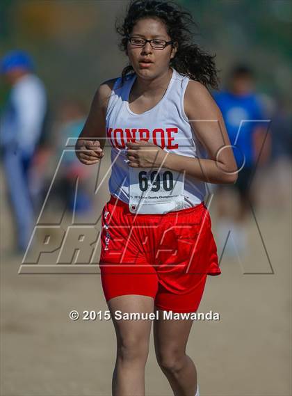 Thumbnail 3 in  CIF LACS Cross Country Championships (Girls) photogallery.