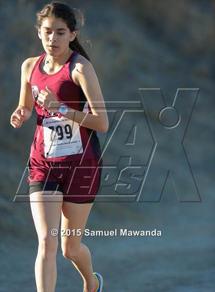 Thumbnail 3 in  CIF LACS Cross Country Championships (Girls) photogallery.