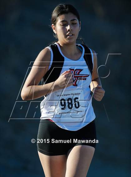 Thumbnail 2 in  CIF LACS Cross Country Championships (Girls) photogallery.