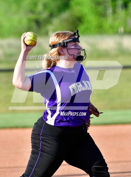 Thumbnail 1 in White County Central vs. England photogallery.
