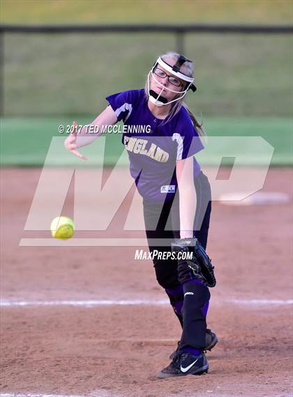 Thumbnail 2 in White County Central vs. England photogallery.