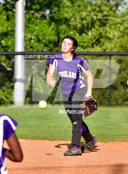 Thumbnail 3 in White County Central vs. England photogallery.