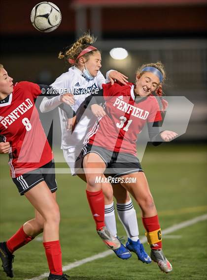 Thumbnail 1 in Gates-Chili at Penfield (NYSPHSAA Section V Class AA Quarterfinal) photogallery.