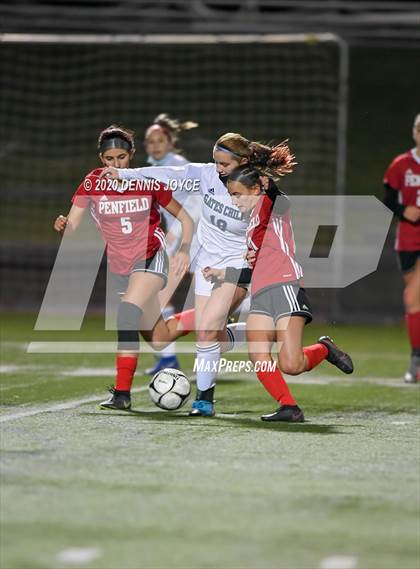Thumbnail 3 in Gates-Chili at Penfield (NYSPHSAA Section V Class AA Quarterfinal) photogallery.