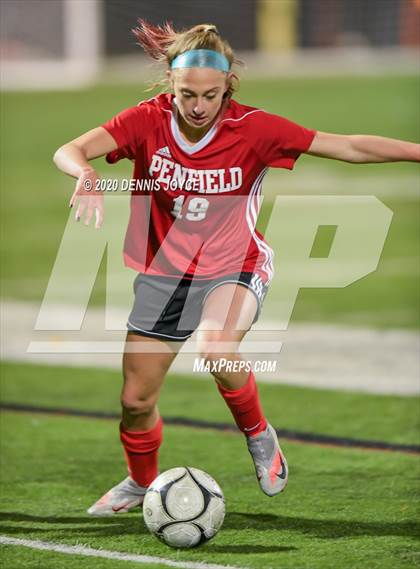Thumbnail 3 in Gates-Chili at Penfield (NYSPHSAA Section V Class AA Quarterfinal) photogallery.