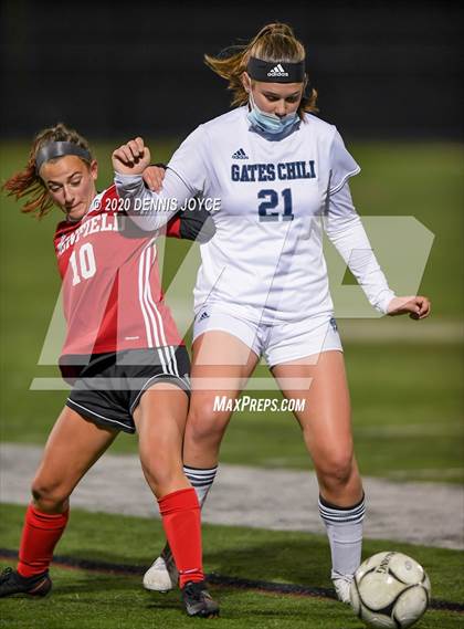 Thumbnail 1 in Gates-Chili at Penfield (NYSPHSAA Section V Class AA Quarterfinal) photogallery.
