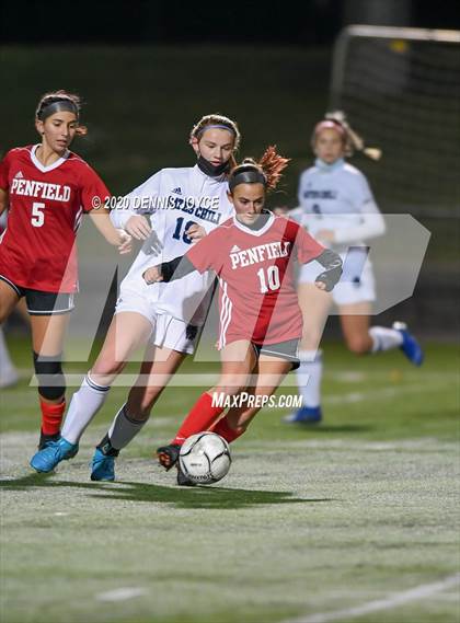 Thumbnail 2 in Gates-Chili at Penfield (NYSPHSAA Section V Class AA Quarterfinal) photogallery.