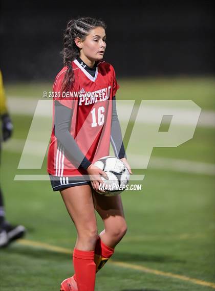 Thumbnail 3 in Gates-Chili at Penfield (NYSPHSAA Section V Class AA Quarterfinal) photogallery.