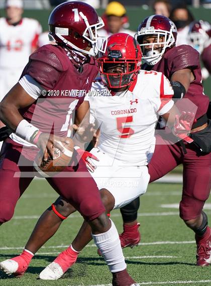 Thumbnail 3 in Coronado vs Red Oak (UIL 5A Division 1 Regional) photogallery.