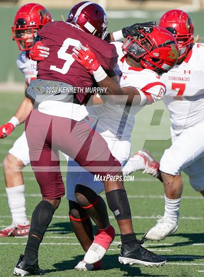Thumbnail 3 in Coronado vs Red Oak (UIL 5A Division 1 Regional) photogallery.