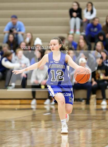 Thumbnail 2 in Rochester vs Utica Eisenhower (MHSAA District Final) photogallery.