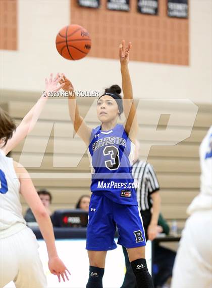 Thumbnail 2 in Rochester vs Utica Eisenhower (MHSAA District Final) photogallery.