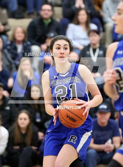 Thumbnail 2 in Rochester vs Utica Eisenhower (MHSAA District Final) photogallery.