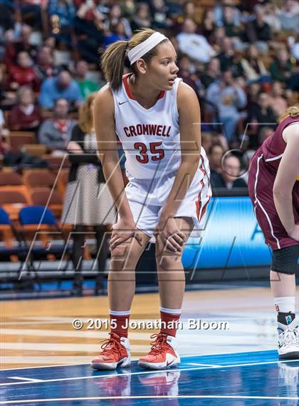 Thumbnail 2 in Cromwell vs. St. Joseph (CIAC Class M Final) photogallery.