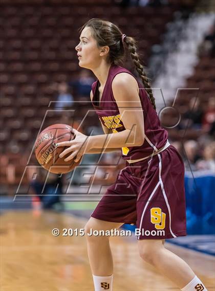 Thumbnail 2 in Cromwell vs. St. Joseph (CIAC Class M Final) photogallery.