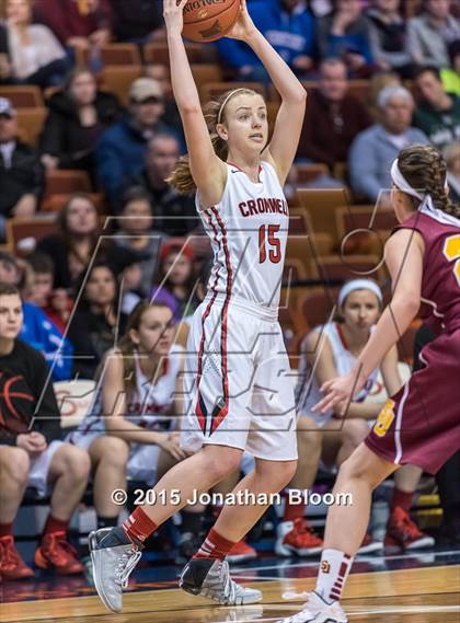 Thumbnail 2 in Cromwell vs. St. Joseph (CIAC Class M Final) photogallery.