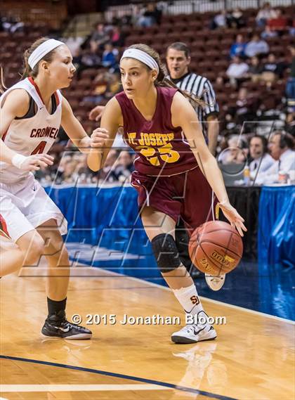 Thumbnail 2 in Cromwell vs. St. Joseph (CIAC Class M Final) photogallery.