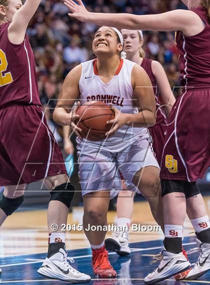Thumbnail 1 in Cromwell vs. St. Joseph (CIAC Class M Final) photogallery.