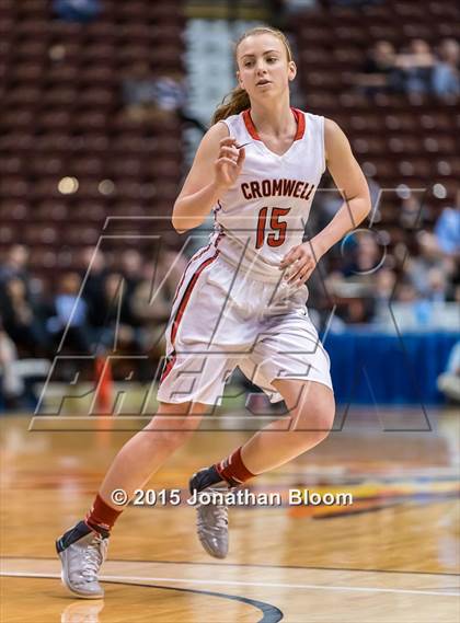 Thumbnail 2 in Cromwell vs. St. Joseph (CIAC Class M Final) photogallery.
