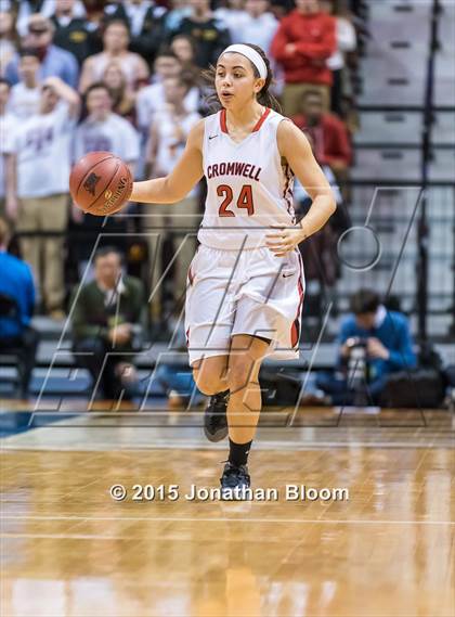 Thumbnail 2 in Cromwell vs. St. Joseph (CIAC Class M Final) photogallery.