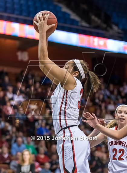 Thumbnail 1 in Cromwell vs. St. Joseph (CIAC Class M Final) photogallery.