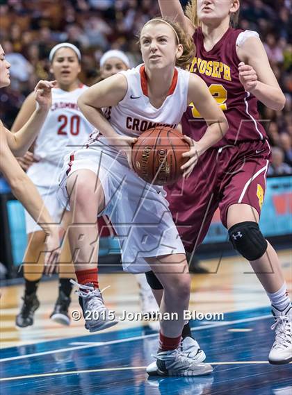 Thumbnail 2 in Cromwell vs. St. Joseph (CIAC Class M Final) photogallery.