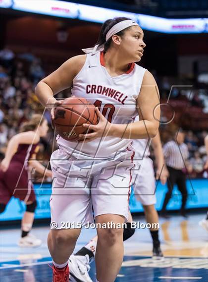 Thumbnail 3 in Cromwell vs. St. Joseph (CIAC Class M Final) photogallery.