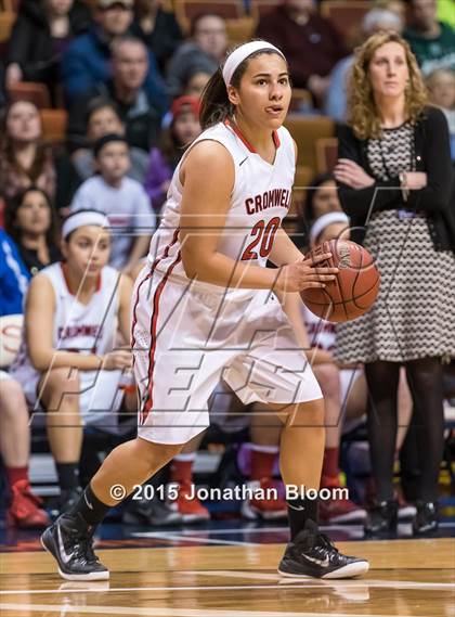 Thumbnail 2 in Cromwell vs. St. Joseph (CIAC Class M Final) photogallery.