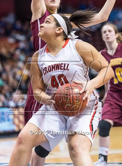 Thumbnail 1 in Cromwell vs. St. Joseph (CIAC Class M Final) photogallery.