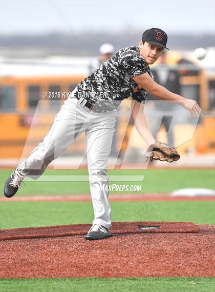 Thumbnail 3 in Springtown vs Burkburnett (Walker Stallcup Tournament) photogallery.