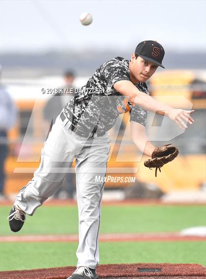 Thumbnail 3 in Springtown vs Burkburnett (Walker Stallcup Tournament) photogallery.
