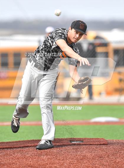 Thumbnail 2 in Springtown vs Burkburnett (Walker Stallcup Tournament) photogallery.