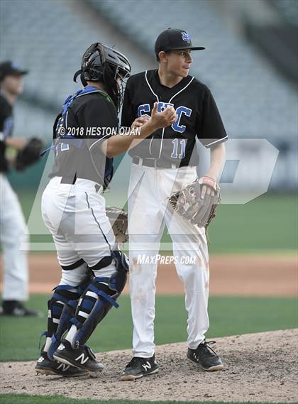 Thumbnail 3 in St. Margaret's vs. Saddleback Valley Christian photogallery.