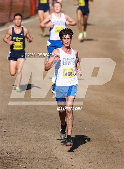 Thumbnail 3 in CIF State Cross Country Championships (Boys D1 Race) photogallery.