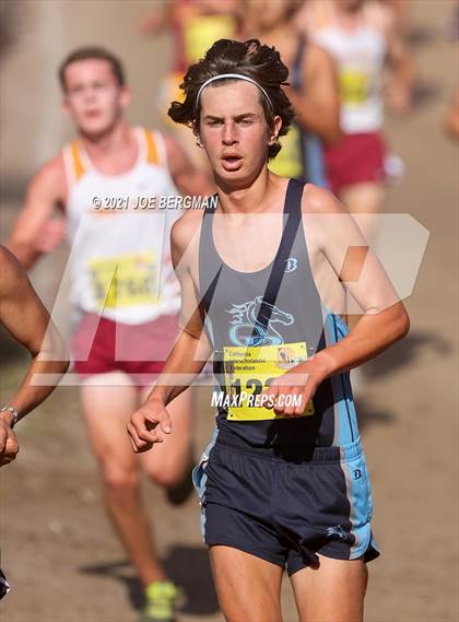 Thumbnail 2 in CIF State Cross Country Championships (Boys D1 Race) photogallery.