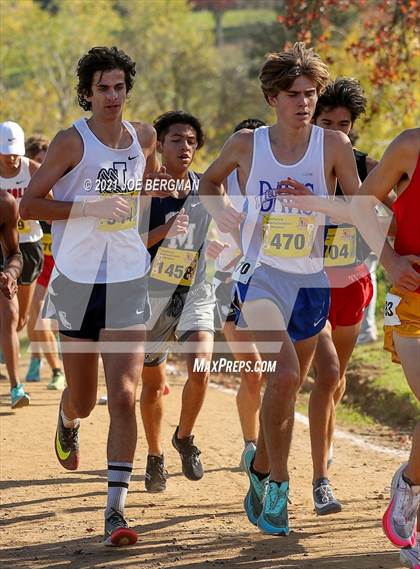 Thumbnail 3 in CIF State Cross Country Championships (Boys D1 Race) photogallery.