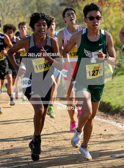Thumbnail 3 in CIF State Cross Country Championships (Boys D1 Race) photogallery.